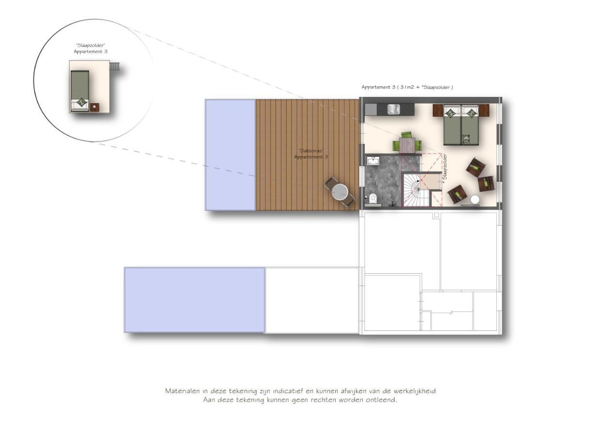 Studio'S Westkapelle Willebrordstraat 13 Esterno foto